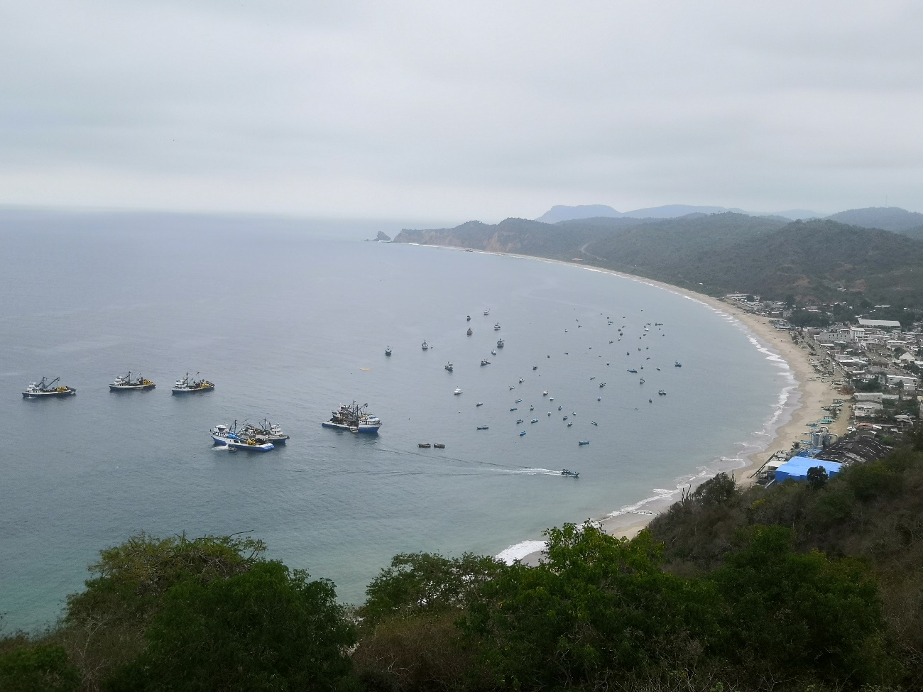 Salango es una parroquia rural del cantón Puerto López en la provincia de Manabí, Ecuador. La parroquia tiene una extensión de 88 km² y una población de 4,534 habitantes. Salango se ubica a 30 minutos de Puerto López y comprende una extensión de 5 km de playa. Es rica en historia antropológica y cuenta con un museo arqueológico e histórico que alberga 245 piezas declaradas patrimoniales con relatos de 4.500 años de las culturas Valdivia, Machalilla, chorrera-Engoroy, Bahía, Guangala y Manteña. Además, Salango brinda a sus visitantes excelentes opciones de distracción como visitas guiadas al Sendero Ecológico, Vivero, Miradores, Taller Artesanal, Isla.